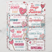 Kind Lunch Box Notities: Schattigee Valentijn Kaar (Voorkant / Achterkant)