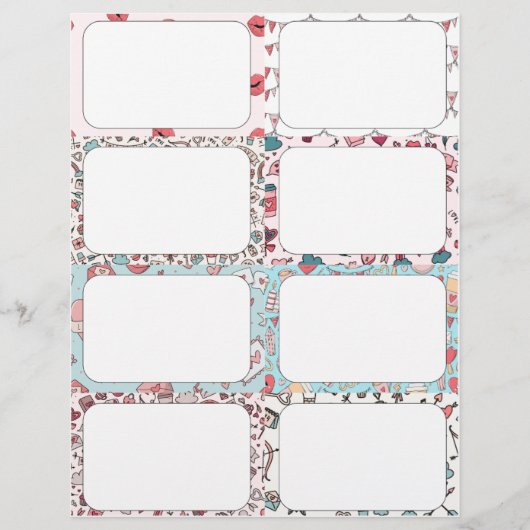 Kind Lunch Box Notities: Schattigee Valentijn Kaar (Achterkant)