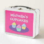 Kind lunchbox met aangepaste caketenkaart (Voorkant)