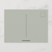  kind met blauw kerstfeest briefkaart (Achterkant)