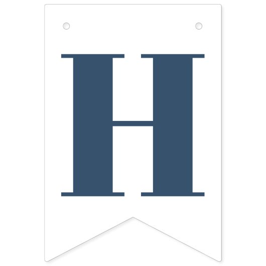 Kind met blauwe bosbessen eerste verjaardag vlaggetjes (Tweede vlag)