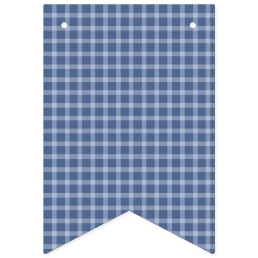 Kind met blauwe bosbessen eerste verjaardag vlaggetjes (Eerste vlag)