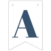 Kind met blauwe bosbessen eerste verjaardag vlaggetjes (Derde vlag)