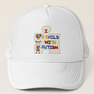 Kind met Donkerbruin Meisje 2 van het Autisme Trucker Pet