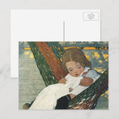 kind met een dollar van Jessie Willcox Smith Briefkaart (Voorkant / Achterkant)