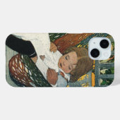  kind met een dollar van Jessie Willcox Smith Case-Mate iPhone Case (Achterkant (horizontaal))