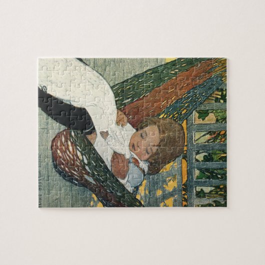  kind met een dollar van Jessie Willcox Smith Legpuzzel (Horizontaal)