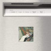 kind met een dollar van Jessie Willcox Smith Magneet (Insitu (Vaatwasser))