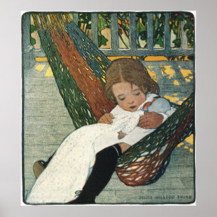 kind met een dollar van Jessie Willcox Smith Poster