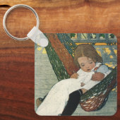 kind met een dollar van Jessie Willcox Smith Sleutelhanger (Voorkant)
