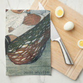  kind met een dollar van Jessie Willcox Smith Theedoek (Quarter Fold)