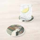 kind met een dollar van Jessie Willcox Smith Zandsteen Onderzetter (Zijkant)