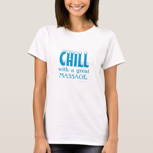 KIND met een geweldige MASSAGE T-shirt (Voorkant)