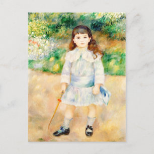 Kind met een zweep Auguste Renoir Briefkaart
