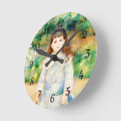 Kind met een zwep Auguste Renoir Ronde Klok (Hoek)