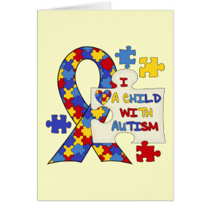 Kind met het Lint van de Voorlichting van het Auti