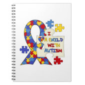Kind met het Lint van de Voorlichting van het Auti Notitieboek (Voorkant)