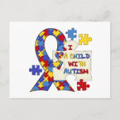 Kind met het Lint van de Voorlichting van het Briefkaart (Voorkant)