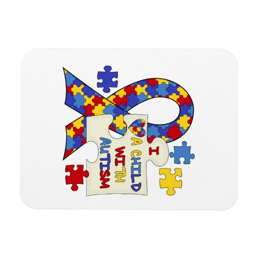 Kind met het Lint van de Voorlichting van het Magneet (Horizontaal)