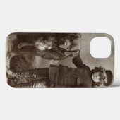 Kind met hond, C1885 Case-Mate iPhone Case (Achterkant (horizontaal))