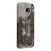 Kind met hond, C1885 Case-Mate Samsung Galaxy Hoesje (Back/Rechts)