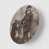 Kind met hond, C1885 Ronde Klok (Hoek)