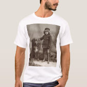 Kind met hond, C1885 T-shirt (Voorkant)