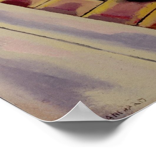 Kind met ijskap poster (Hoek)