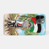 Kind met Keffiyeh Palestina Vlag en Olijfboom Case-Mate iPhone Case (Achterkant (horizontaal))