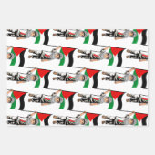 Kind met Keffiyeh Palestine Vlag Inpakpapier Vel (Voorkant 2)