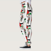 Kind met Keffiyeh Palestine Vlag Leggings (Links)