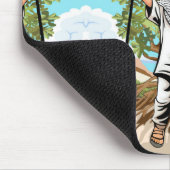 Kind met Keffiyeh Palestine Vlag Muismat (Hoek)