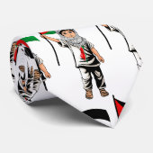 Kind met Keffiyeh Palestine Vlag Stropdas (Opgerold)