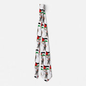 Kind met Keffiyeh Palestine Vlag Stropdas (Achterkant)