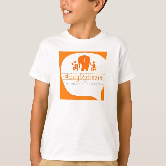 Kind met korte buisjes t-shirt (Voorkant)