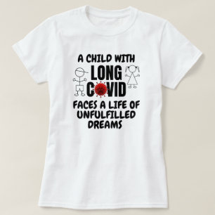 Kind met LANG COVID Leven van Onvervulde Dromen T-shirt