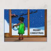 KIND MET MOGELIJKHEDEN VAN Slipperywindow Briefkaart (Voorkant)