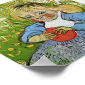 Kind met Oranje Van Gogh Fine Art Poster (Hoek)
