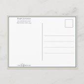 Kind met paaseieren en -Bunnies Briefkaart (Achterkant)