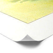  kind met pop en Rozen verhalenboek pagina Poster (Hoek)