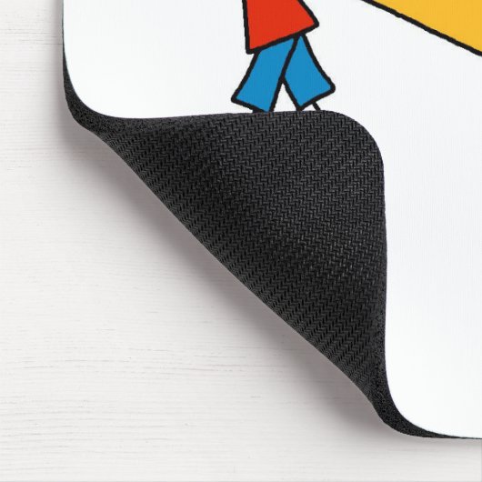 Kind met potlood muismat (Hoek)