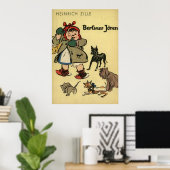 Kind met Puppies Poster (Thuiskantoor)