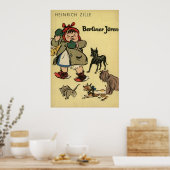 Kind met Puppies Poster (Keuken)