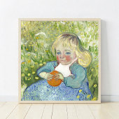 Kind met Sinaasappel van Vincent Van Gogh Poster