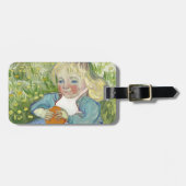 Kind met Sinaasappel, Vincent Van Gogh Bagagelabel (Voorkant horizontaal)