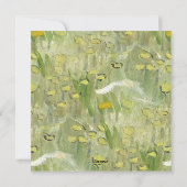 Kind met Sinaasappel, Vincent Van Gogh Feestdagenkaart (Achterkant)