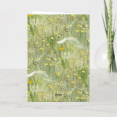 Kind met Sinaasappel, Vincent Van Gogh Kaart (Achterkant)