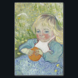 Kind met Sinaasappel, Vincent Van Gogh Tissuepapier<br><div class="desc">Vincent van Gogh maakte graag schilderijen van kinderen. Hij zei ooit dat het het enige is dat "me opwindt tot de diepte van mijn ziel, en dat me de oneindige doet voelen, meer dan wat dan ook." Het schilderen van kinderen, in het bijzonder de hergeboorte en de oneindige. Pas het...</div>