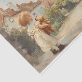 Kind met Teddybeer 2 Decoupage papier (Detail)