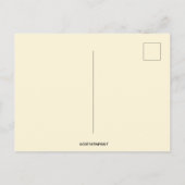  kind met vlag gesleept gelukkig nieuwjaar briefkaart (Achterkant)